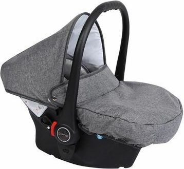 Kočárek Kunert Lazzio Premium trojkombinace stříbrný rám šedý - obrázek 5
