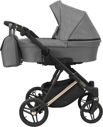 Kočárek Kunert Lazzio Premium dvojkombinace cooper rám šedý - obrázek 1