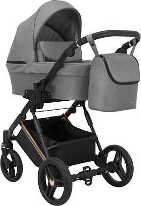 Kočárek Kunert Lazzio Premium dvojkombinace cooper rám šedý - obrázek 2
