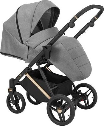 Kočárek Kunert Lazzio Premium dvojkombinace cooper rám šedý - obrázek 4