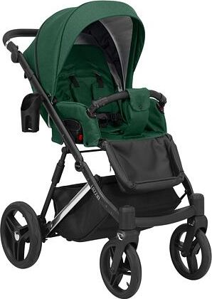 Kočárek Kunert Lazzio Premium dvojkombinace stříbrný rám zelený - obrázek 3