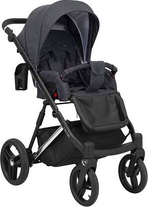 Kočárek Kunert Lazzio Premium dvojkombinace stříbrný rám antracitový - obrázek 3