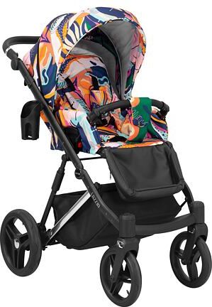 Kočárek Kunert Lazzio Premium trojkombinace stříbrný rám barevný - obrázek 3