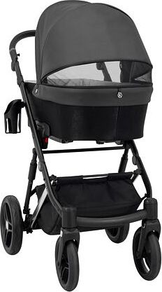 Kočárek Kunert Lazzio Premium trojkombinace stříbrný rám černý + zigzag - obrázek 8