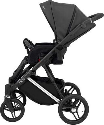 Kočárek Kunert Lazzio Premium trojkombinace stříbrný rám černý + bordó - obrázek 15