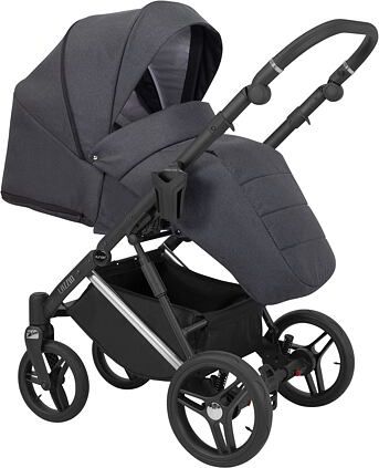 Kočárek Kunert Lazzio Premium trojkombinace stříbrný rám antracitový - obrázek 4