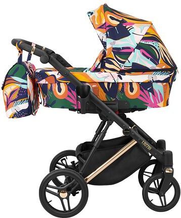 Kočárek Kunert Lazzio Premium dvojkombinace cooper rám barevný - obrázek 1