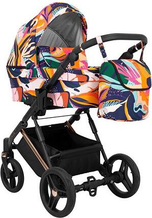 Kočárek Kunert Lazzio Premium dvojkombinace cooper rám barevný - obrázek 2