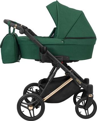 Kočárek Kunert Lazzio Premium dvojkombinace cooper rám zelený - obrázek 1