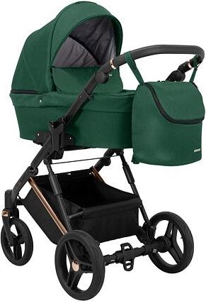 Kočárek Kunert Lazzio Premium dvojkombinace cooper rám zelený - obrázek 2