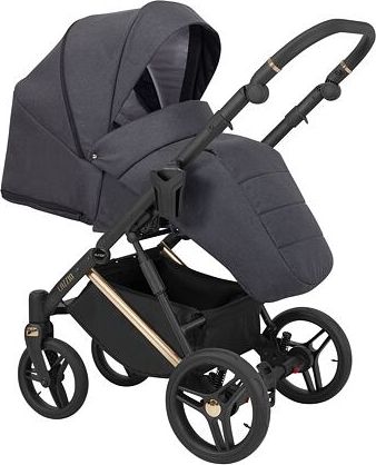 Kočárek Kunert Lazzio Premium dvojkombinace cooper rám antracitový - obrázek 4