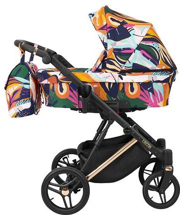 Kočárek Kunert Lazzio Premium trojkombinace cooper rám barevný - obrázek 1