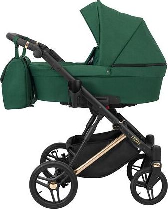 Kočárek Kunert Lazzio Premium trojkombinace cooper rám zelený - obrázek 1