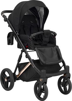 Kočárek Kunert Lazzio Premium trojkombinace cooper rám černý + bordó - obrázek 3