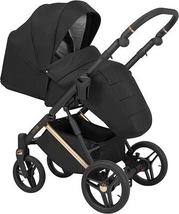 Kočárek Kunert Lazzio Premium trojkombinace cooper rám černý + bordó - obrázek 4