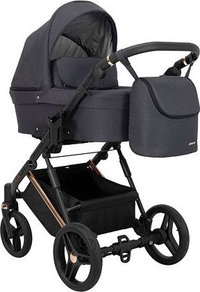 Kočárek Kunert Lazzio Premium trojkombinace cooper rám antracitový - obrázek 2