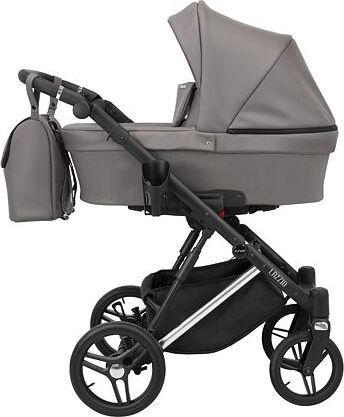 Kočárek Kunert Lazzio Eco Premium dvojkombinace stříbrný rám grafitový - obrázek 1