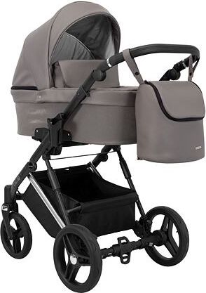 Kočárek Kunert Lazzio Eco Premium dvojkombinace stříbrný rám grafitový - obrázek 2