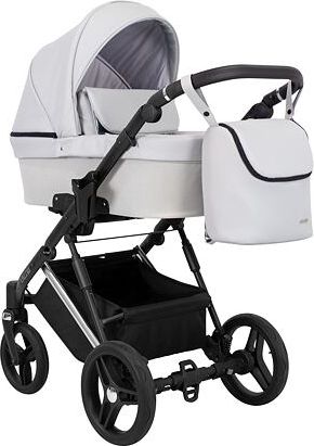 Kočárek Kunert Lazzio Eco Premium trojkombinace stříbrný rám popelavý - obrázek 2