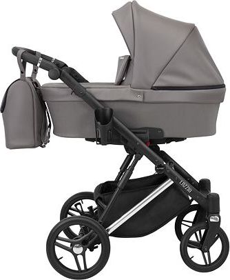Kočárek Kunert Lazzio Eco Premium trojkombinace stříbrný rám grafitový - obrázek 1