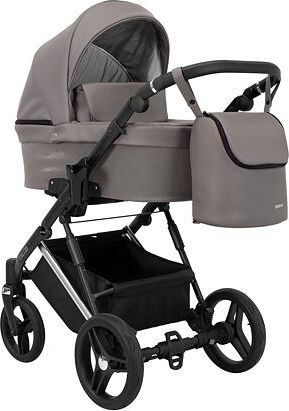 Kočárek Kunert Lazzio Eco Premium trojkombinace stříbrný rám grafitový - obrázek 2