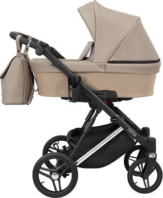 Kočárek Kunert Lazzio Eco Premium trojkombinace stříbrný rám béžový - obrázek 1