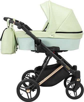 Kočárek Kunert Lazzio Eco Premium dvojkombinace cooper rám mátový - obrázek 1