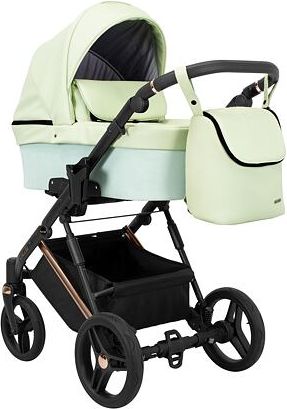 Kočárek Kunert Lazzio Eco Premium dvojkombinace cooper rám mátový - obrázek 2