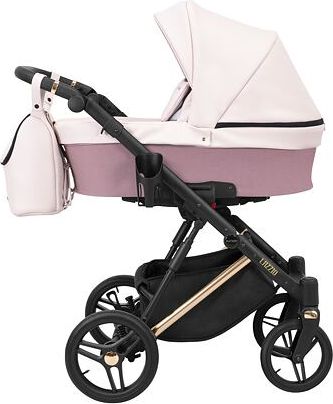 Kočárek Kunert Lazzio Eco Premium dvojkombinace cooper rám růžový - obrázek 1