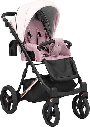Kočárek Kunert Lazzio Eco Premium dvojkombinace cooper rám růžový - obrázek 3