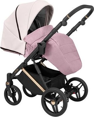 Kočárek Kunert Lazzio Eco Premium dvojkombinace cooper rám růžový - obrázek 4