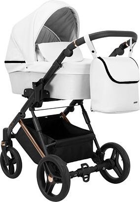 Kočárek Kunert Lazzio Eco Premium dvojkombinace cooper rám bílý - obrázek 2