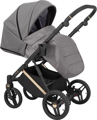Kočárek Kunert Lazzio Eco Premium trojkombinace cooper rám grafitový - obrázek 4