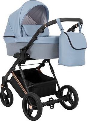 Kočárek Kunert Lazzio Eco Premium trojkombinace cooper rám modrý - obrázek 2