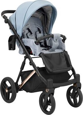 Kočárek Kunert Lazzio Eco Premium trojkombinace cooper rám modrý - obrázek 3