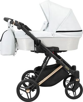 Kočárek Kunert Lazzio Eco Premium trojkombinace cooper rám bílý - obrázek 1