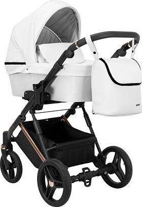 Kočárek Kunert Lazzio Eco Premium trojkombinace cooper rám bílý - obrázek 2