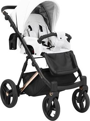 Kočárek Kunert Lazzio Eco Premium trojkombinace cooper rám bílý - obrázek 3