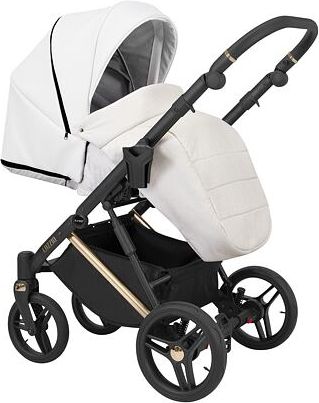 Kočárek Kunert Lazzio Eco Premium trojkombinace cooper rám bílý - obrázek 4