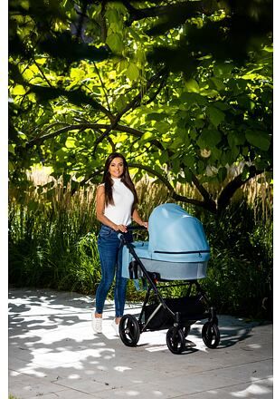 Kočárek Kunert Lazzio Eco Premium trojkombinace cooper rám bílý - obrázek 34