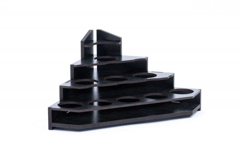 Kraken Wargames Black Paint Rack: Endstück Farbregal (Citadel) - obrázek 2