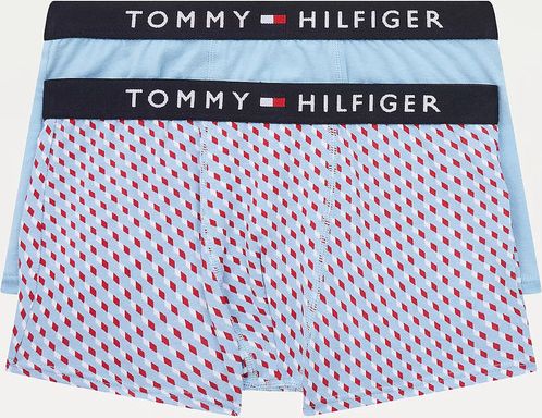 Boxerky 2 ks dětské Tommy Hilfiger | Modrá | Chlapecké | 12-14 let - obrázek 1