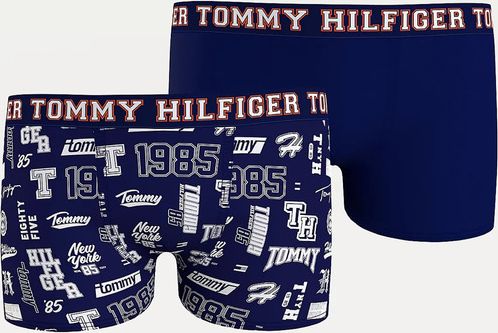 Boxerky 2 ks dětské Tommy Hilfiger | Modrá | Chlapecké | 14-16 let - obrázek 1