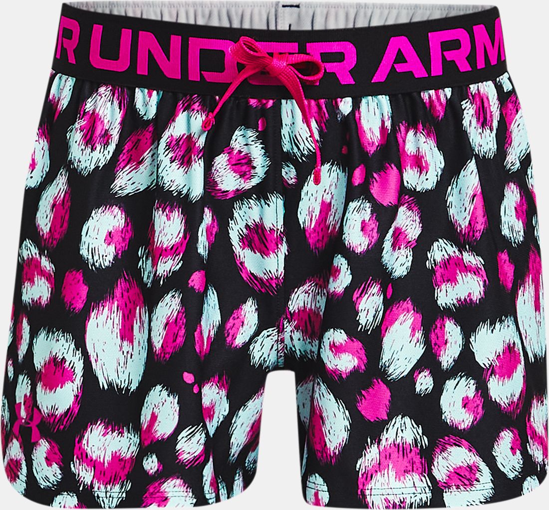 Kraťasy Under Armour Play Up Printed Shorts - černá - 164 - obrázek 1