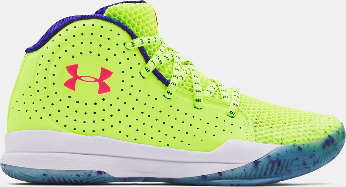 Boty Under Armour UA GS Jet Splash - žlutá - 38 - obrázek 1