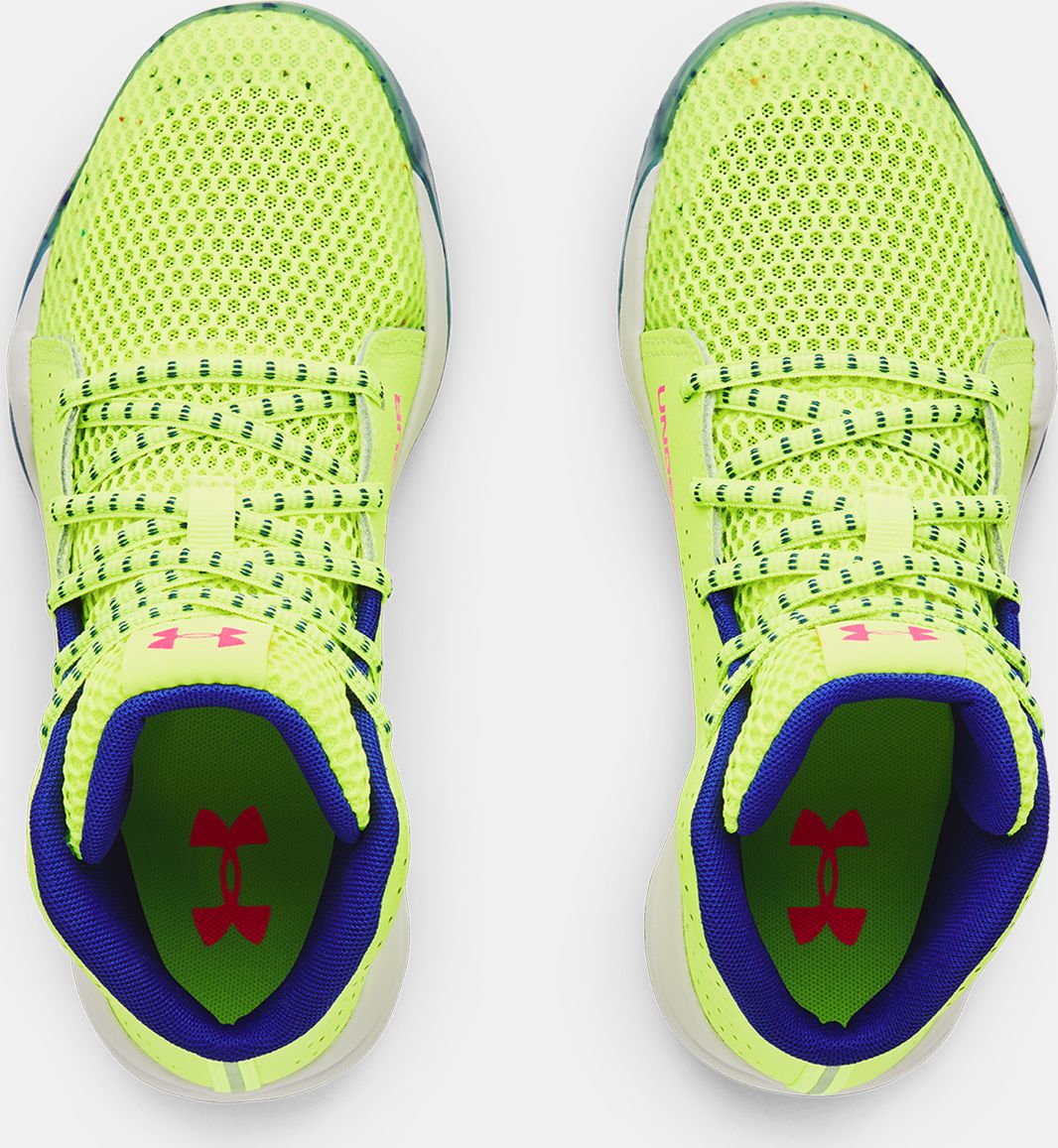 Boty Under Armour UA GS Jet Splash - žlutá - 38 - obrázek 5