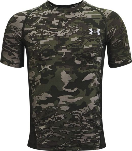 Tričko Under Armour UA HG Armour PRTD SS-GRN - 164 - obrázek 1