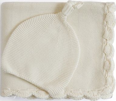 PETITE&MARS Čepice Huggy White 3-6m - obrázek 2