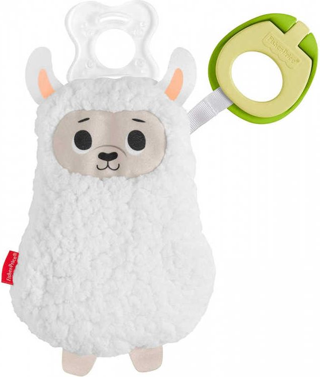 FISHER PRICE PLYŠ Baby klip na dudlík pro miminko 2 druhy *PLYŠOVÉ HRAČKY* - obrázek 5