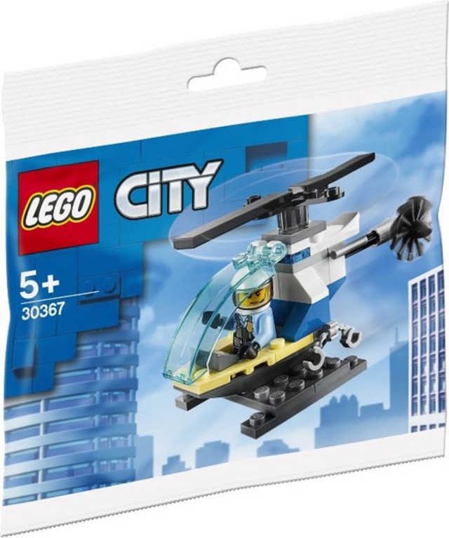 LEGO CITY Policejní vrtulník 30367 STAVEBNICE - obrázek 1